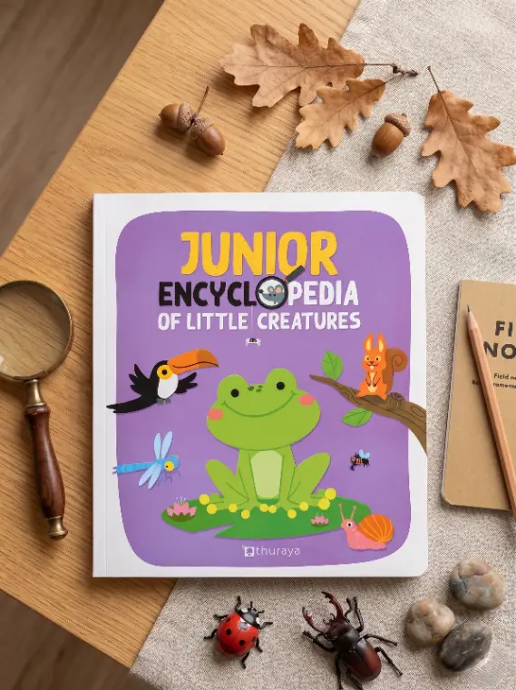 Couverture de Junior Encyclopedia of little creatures