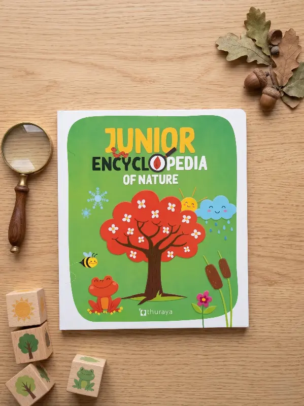 Couverture de Junior Encyclopedia of nature