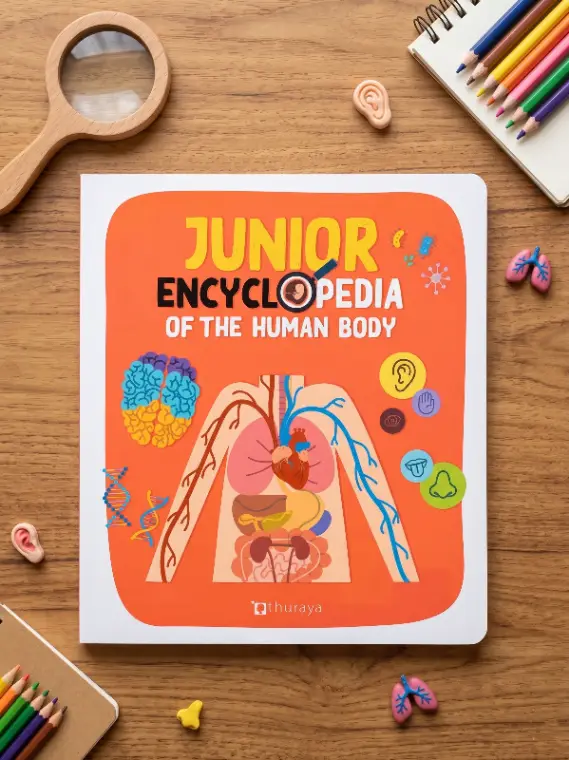 Couverture de Junior Encyclopedia of the human body