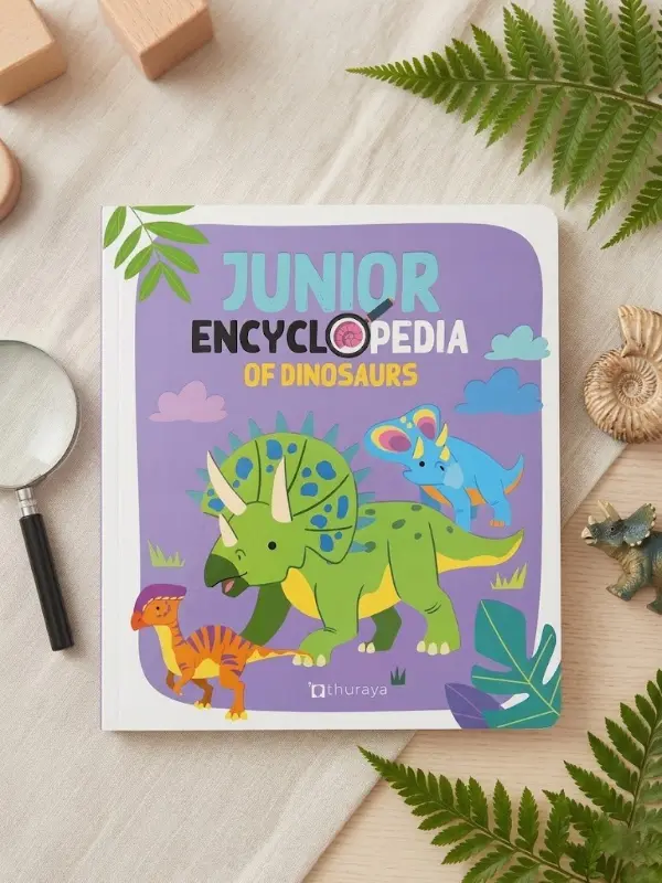Couverture de Junior Encyclopedia of dinosaurs