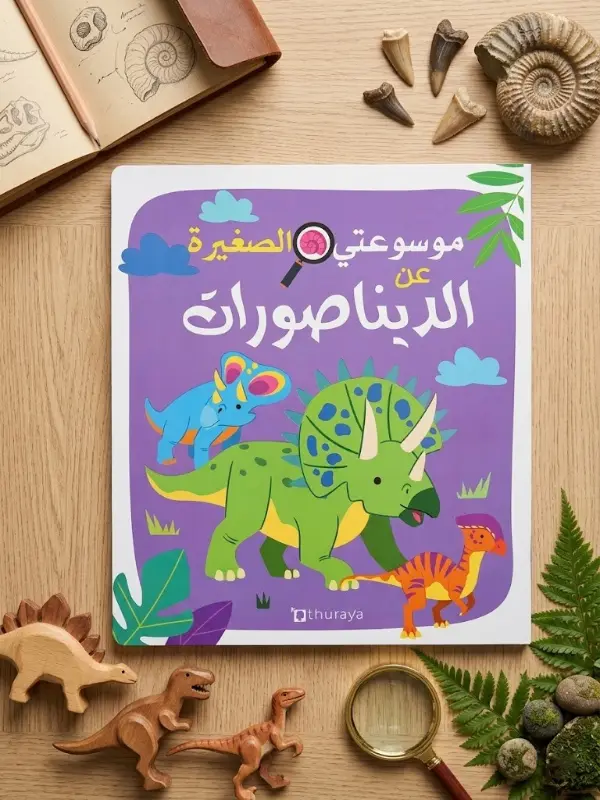 Couverture de موسوعتي  الصغيرة الديناصورات