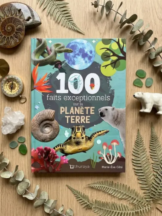 Couverture de 100 faits exceptionnels sur la PLANETE TERRE