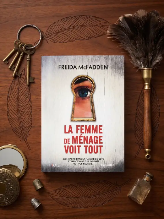 Couverture de LA FEMME DE MENAGE VOIT TOUT
