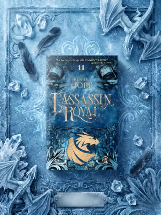 Couverture de L'ASSASSIN ROYAL LE DRAGON DES GLACES Tome 11