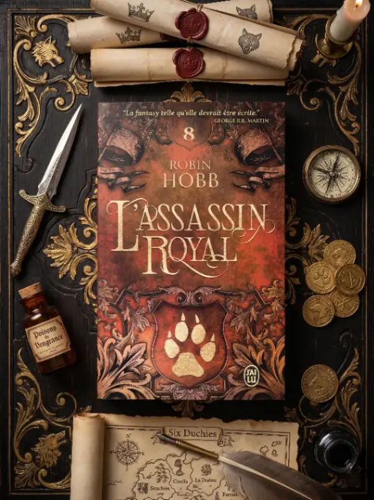 Couverture de L'ASSASSIN ROYAL LA SECTE MAUDITE Tome 8