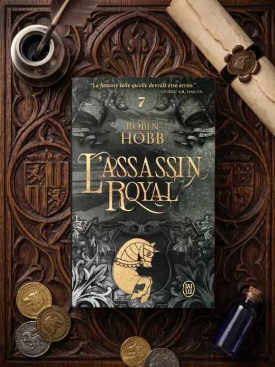 Couverture de L'ASSASSIN ROYAL LE PROPHETE BLANC Tome 7