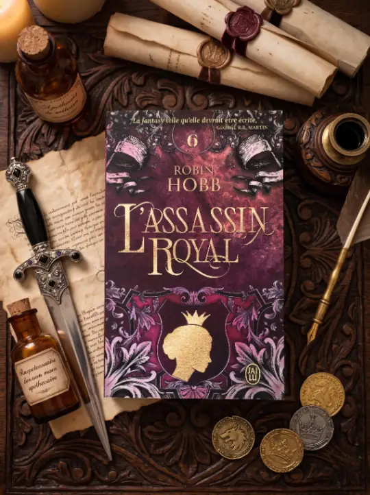 Couverture de L'ASSASSIN ROYAL LA REINE SOLITAIRE Tome 6