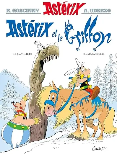 Couverture de Astérix - Astérix et le Griffon - n°39