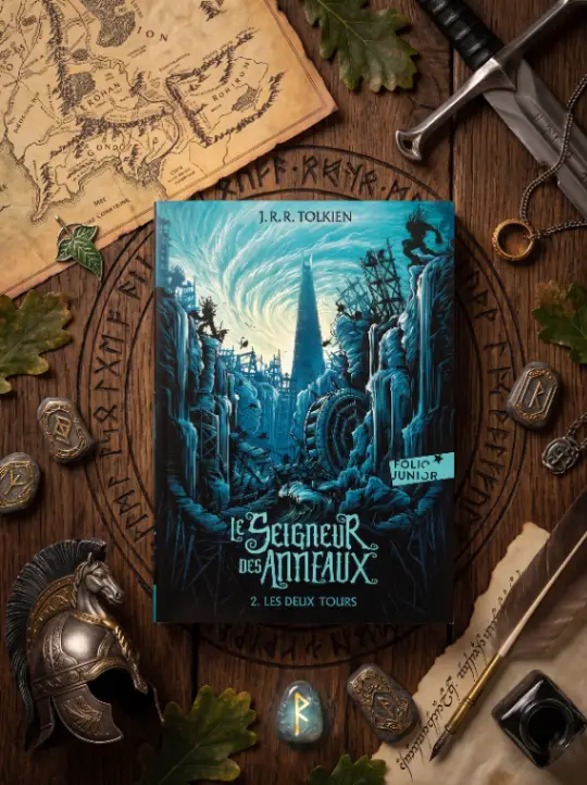 Couverture de LE SEIGNEUR DES ANNEAUX 2. LES DEUX TOURS