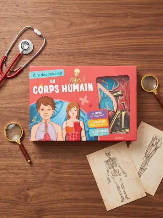 Couverture de À la découverte DU CORPS HUMAIN