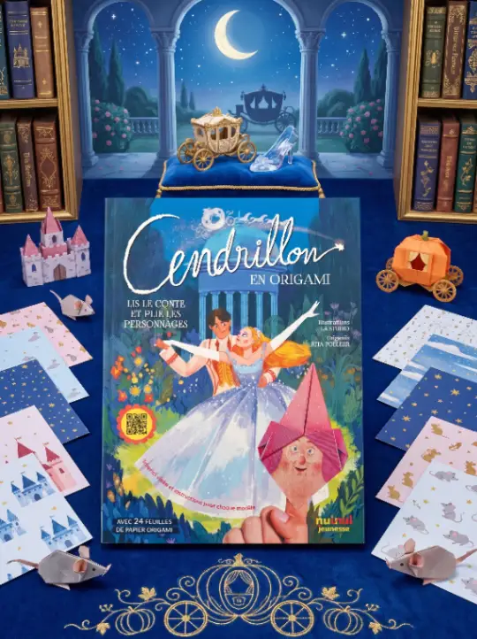 Couverture de Cendrillon EN ORIGAMI
