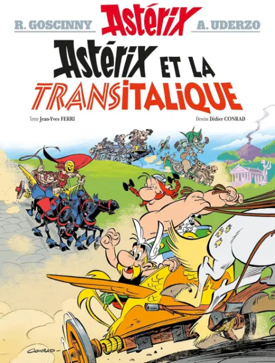 Couverture de Astérix - Astérix et la Transitalique - n°37