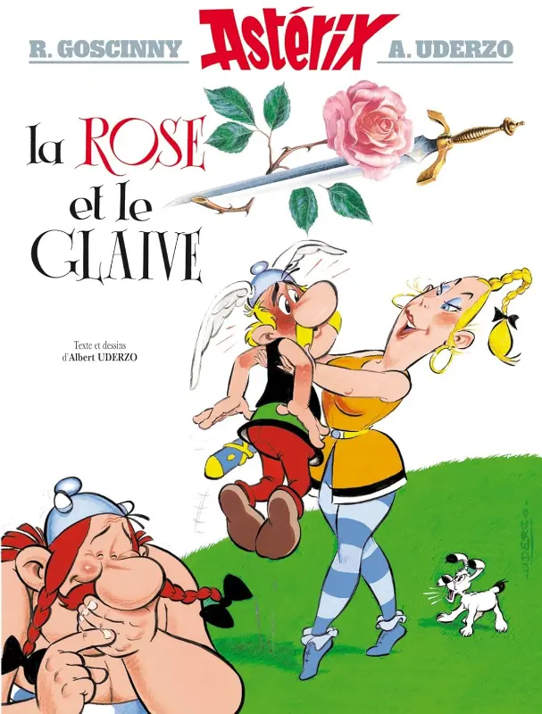Couverture de Astérix - La rose et le glaive - n°29