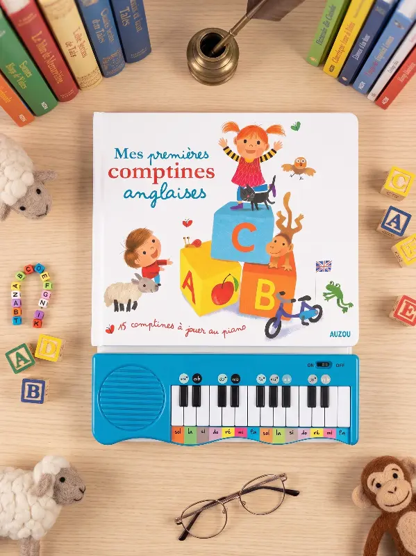 Couverture de Mes premières comptines anglaises