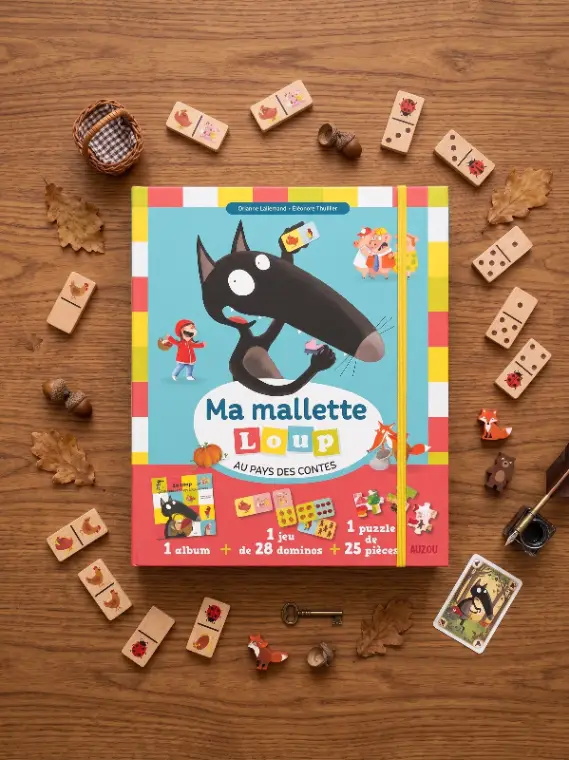 Couverture de Ma malette LOUP AU PAYS DES CONTES