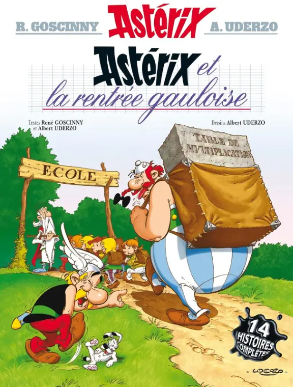 Couverture de Astérix - Astérix et la rentrée gauloise- n°32