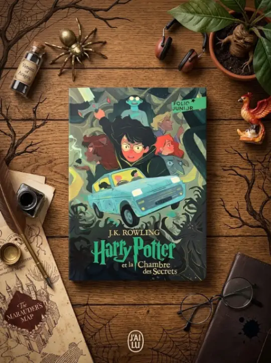 Couverture de HARRY POTTER et la chambre des secrets