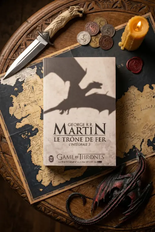 Couverture de LE TRÔNE DE FER GAME OF THRONES L'INTEGRALE 3