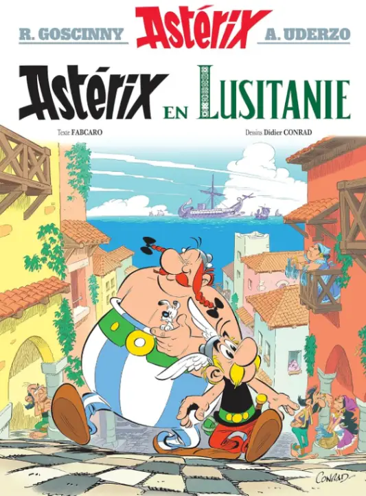 Couverture de Astérix - Astérix en Lusitanie - n°41
