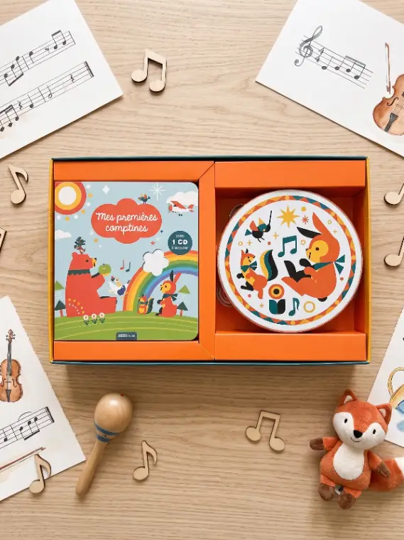 Couverture de Mon coffret d'éveil musical