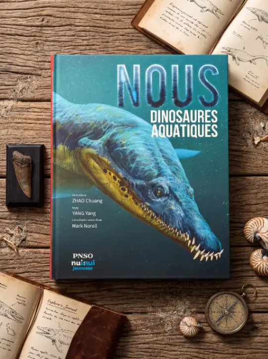 Couverture de NOUS DINOSAURES AQUATIQUES