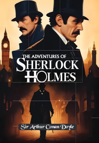 Couverture de The Adventures of Sherlock Holmes