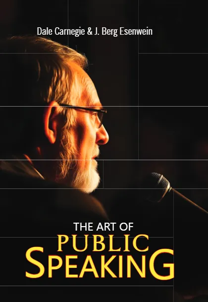 Couverture de The Art of Public Speaking