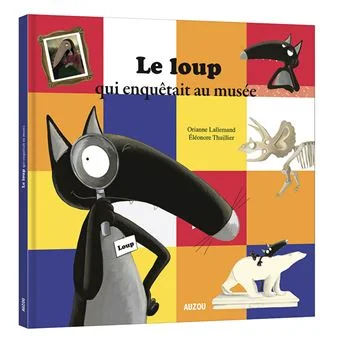 Couverture de Le loup qui enquêtait au musée