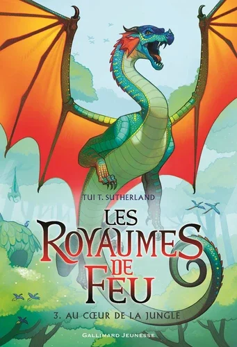 Couverture de Les Royaumes de Feu - Tome 3 : Au cœur de la jungle